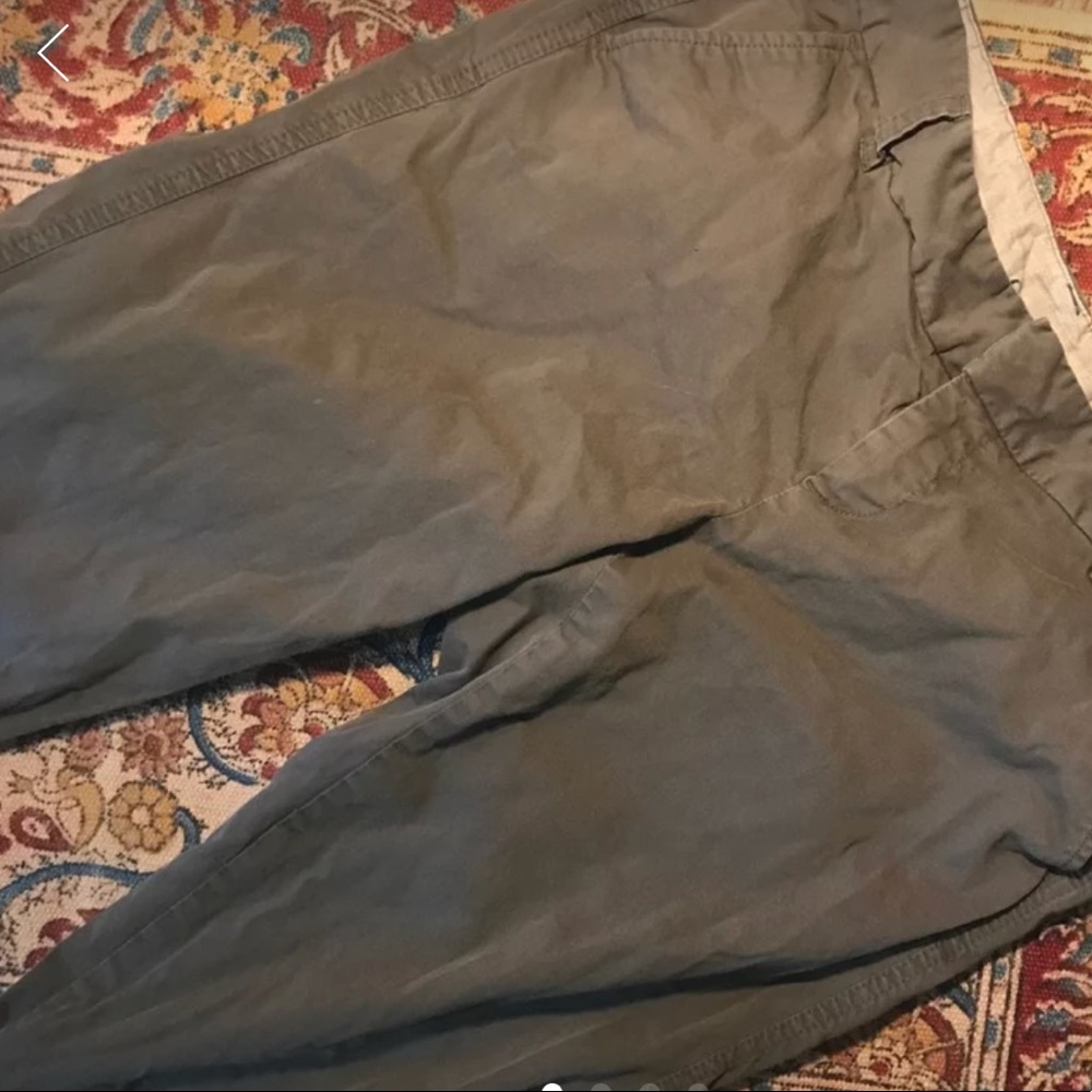 Olive green pants